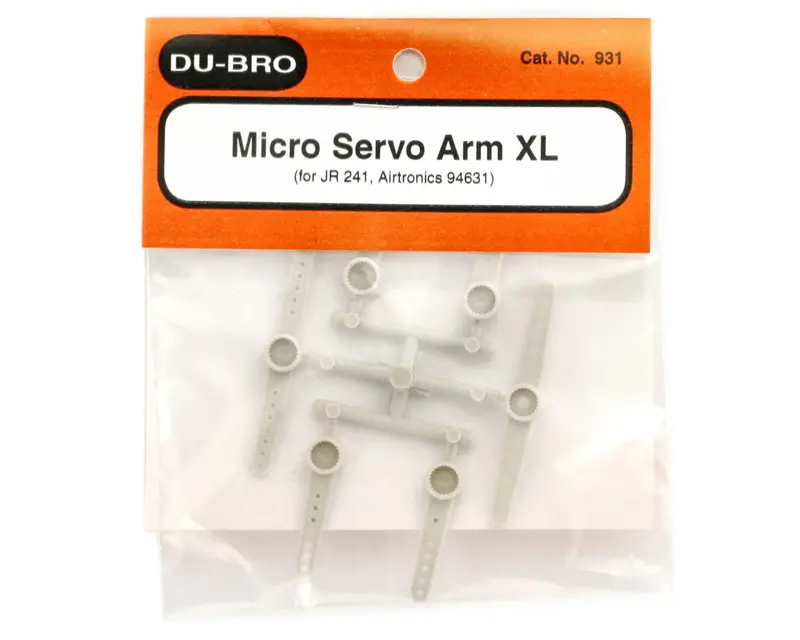 Dubro Micro Servo Arm Xl-Jr/Air (6) 1