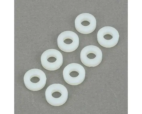 Dubro Nylon Flat Washer,#8 1