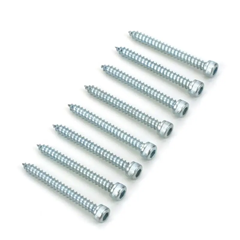Dubro Sheet Metal Socket Head Screws No. 4 X 1" (8) 1