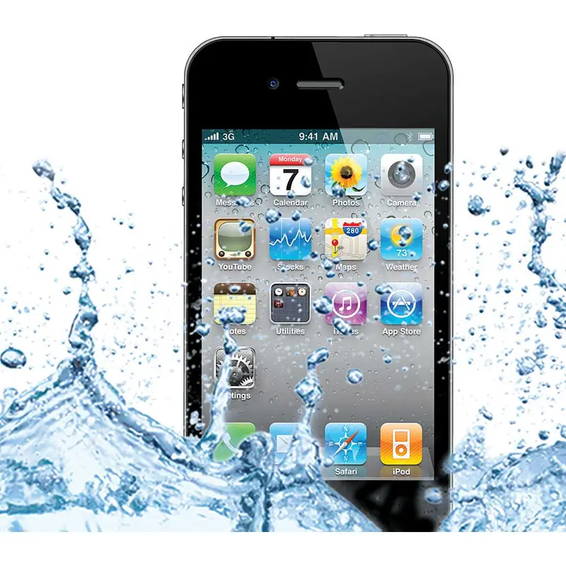 Dwrsip Water Proof Screen Guards For Iphone 4/4S 1