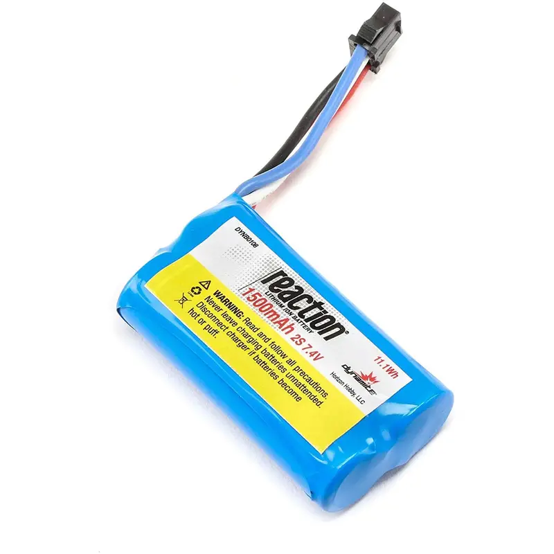 Dynamite 7.4V 1500Mah 2S Liion: Prb React 17 1