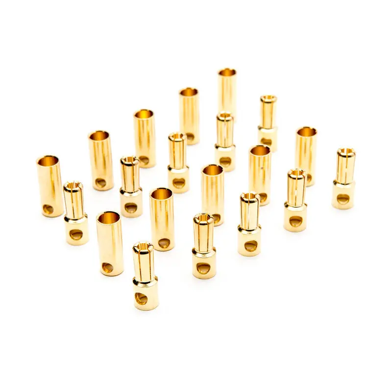 Dynamite Gold Bullet Connector Set, 5.5Mm (10) *Clearance 1