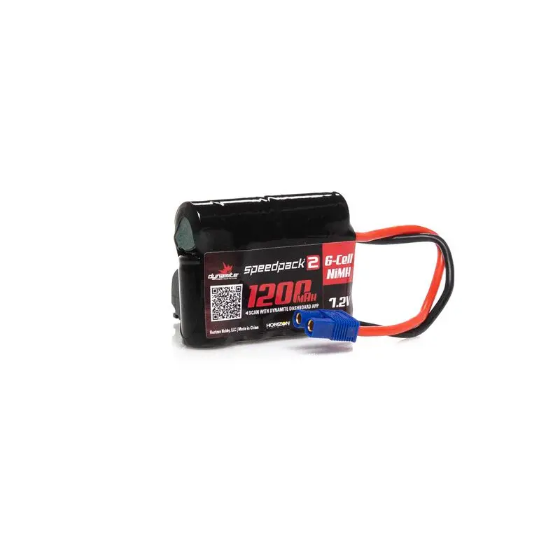 Dynamite Speedpack2 7.2V 1200Mah 6C Nimh, Ec3, Mini-S 1