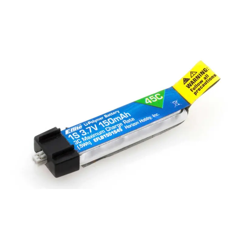 E-Flite 150Mah 1S 3.7V 45C Lipo Battery (Ph 1.25 Connector) 1