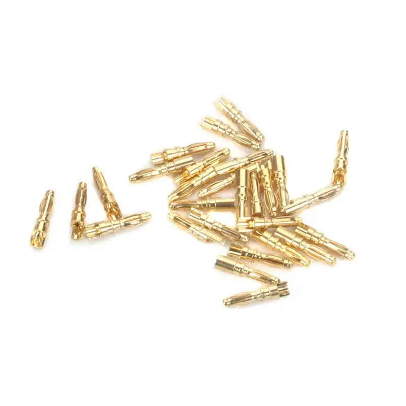 E-Flite Connector: Gold Bullet Male, 2Mm (30) 1