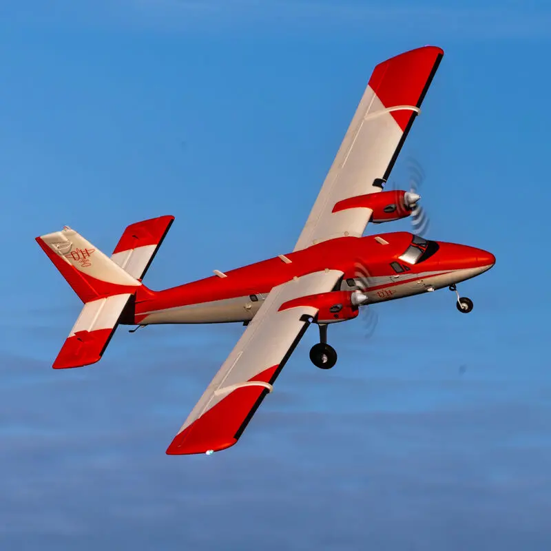 E-Flite Dhc-6 Twin Otter 1.4M Bnf Basic With As3x+ And Safe Select 1