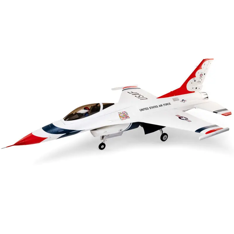 E-Flite F-16 Thunderbirds 80Mm Edf Bnf Basic With As3x And Safe Select 1