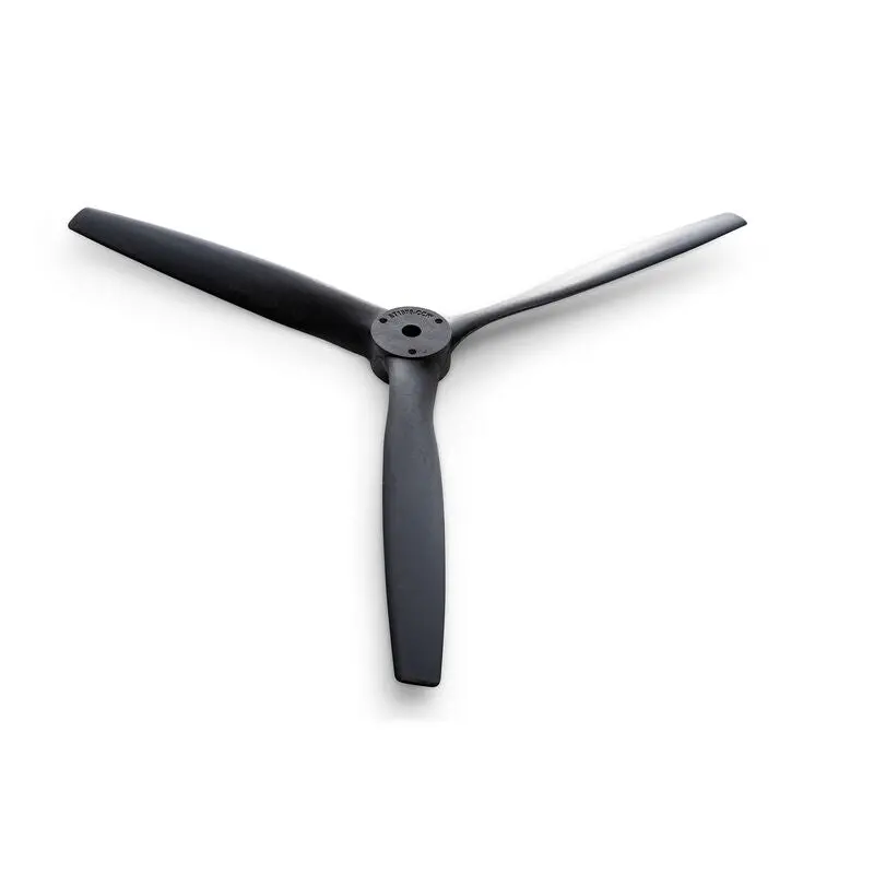 E-Flite Twin Timber 10X7 3-Blade Propeller, Ccw (Green Adapter) 1