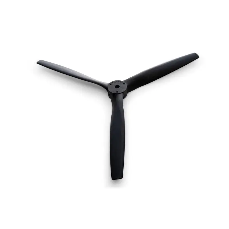 E-Flite Twin Timber 10X7 3-Blade Propeller, Cw (Red Adapter) 1