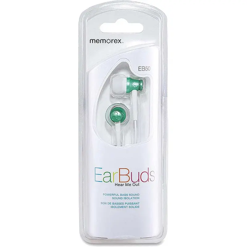Eb50gn Earphones, Green 1