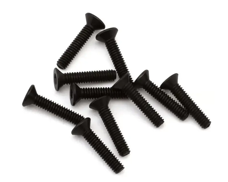 Ecopower 2Mm "High Strength" Steel Flat Head Screws (10) 1