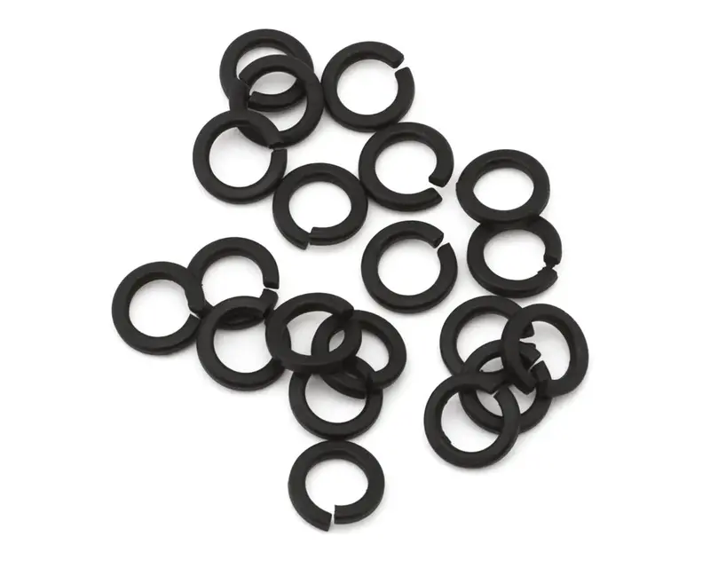 Ecopower 3Mm "High Strength" Black Lock Washers (20) 1