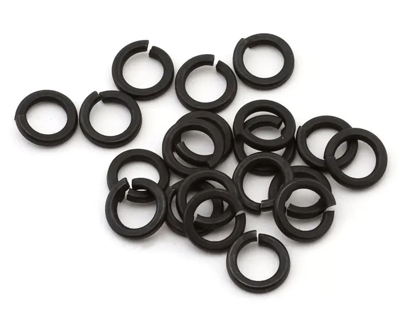 Ecopower 5Mm "High Strength" Steel Lock Washers (Black) (20) 1