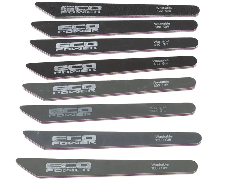 Ecopower Assorted Grit Sanding Sticks Set (8) 1