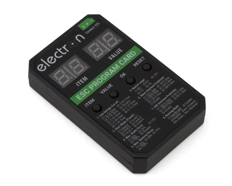 Ecopower Micro 24 Esc Program Card For Ecp-8050 Microb/T 1