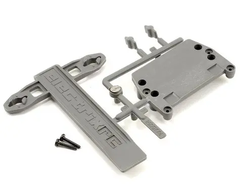 Ecx Rc Battery Hold Down & Esc Plate Set- 1