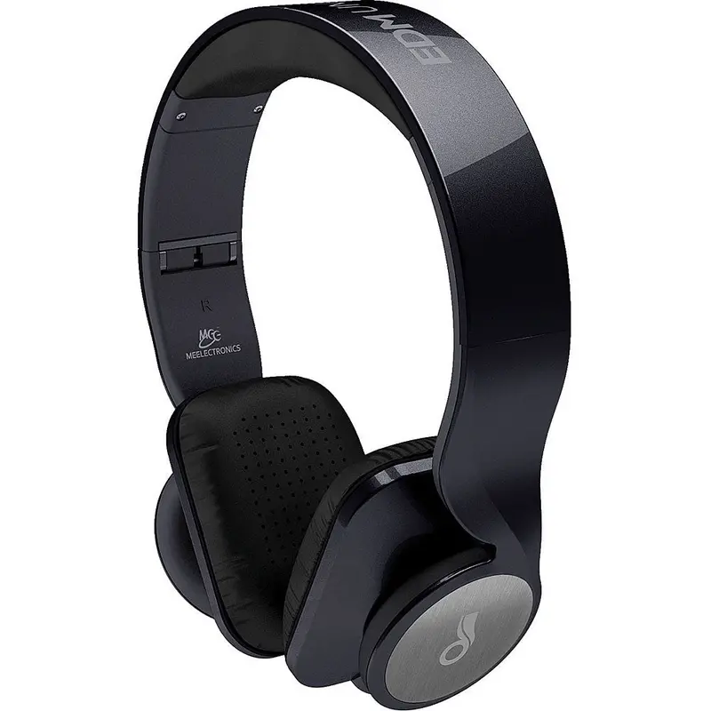 Edm Universe Headphones, Metallic Black 1