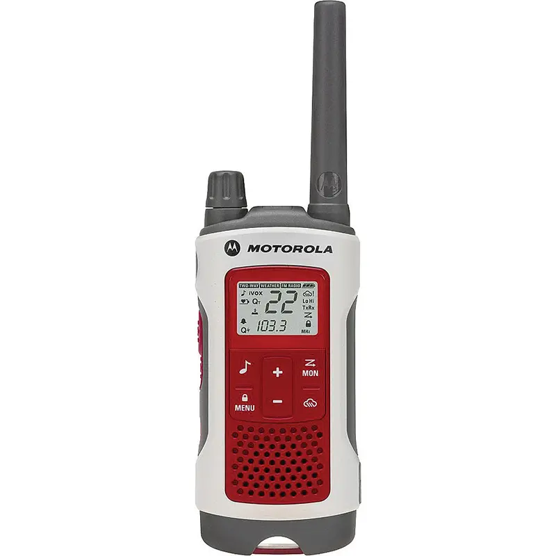 Emergency 2-Way Radio, Red/White 1