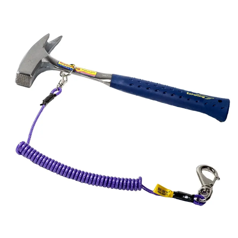 Estwing Hammer With Podger Claw And Tether- 21Oz 1