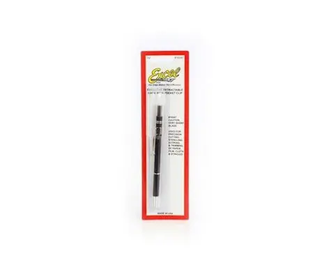 Excel Executive Retractable Knife W/Clip 1