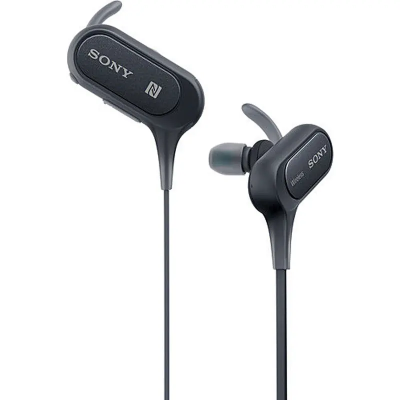 Extra Bass Sports Bluetooth In-Ear Headphones, Black 1