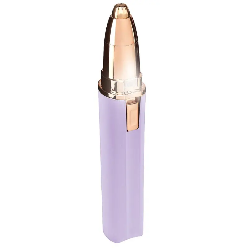 Eyebrow Trimmer With Led Light, Purple 1