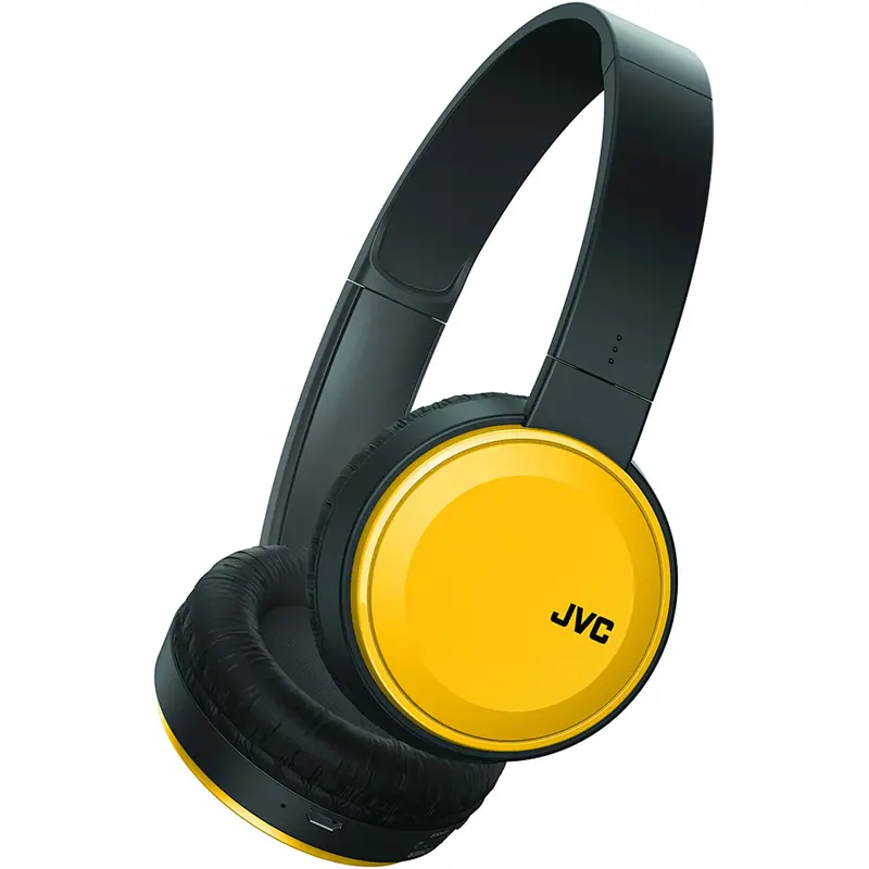 Flat Headphones W/Mic, Yellow 1