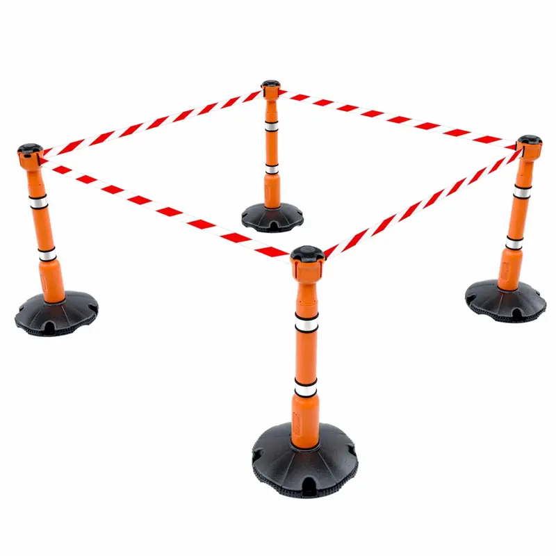 Free Standing Retractable Barrier Kit - 36M (118Ft) 1