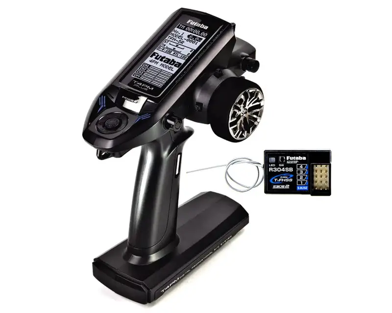 Futaba 4Pm Plus 4-Channel 2.4Ghz T-Fhss Radio System W/R304sb-E Receiver 1