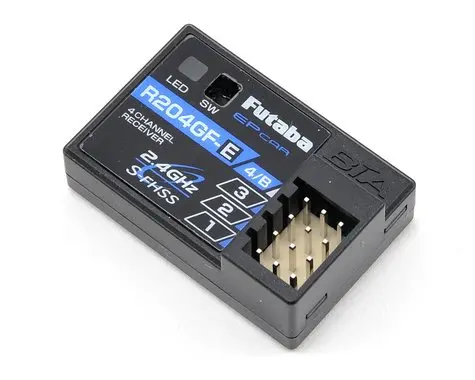 Futaba R204gf-E S-Fhss High Voltage 4-Channel 2.4Ghz Micro Receiver 1
