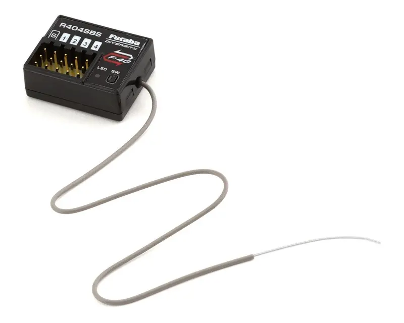 Futaba R404sbs F-4G T-Fhss 4-Channel 2.4Ghz Telemetry Receiver (Sr/T-Fhss/S.Bus2) 1