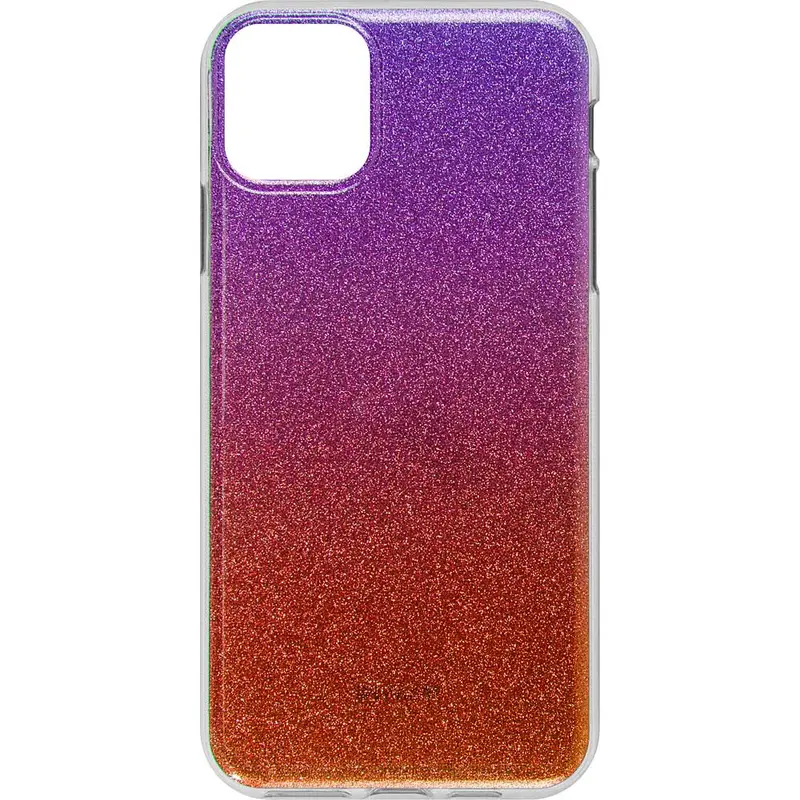 Glitter Phone Case For Iphone® 11, Red/Violet 1