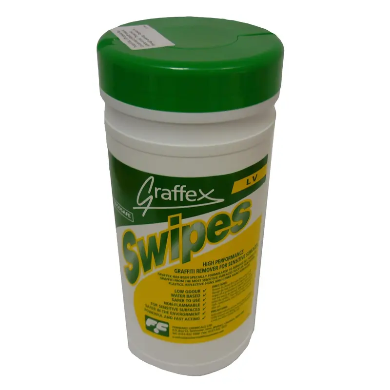 Graffex Graffiti Removal Wipes - 80 Tub 1