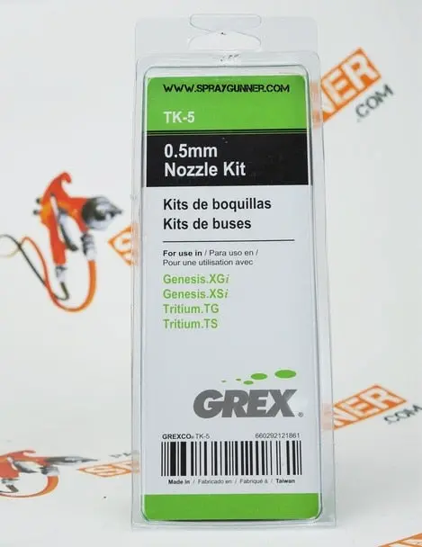 Grex 0.5Mm Nozzle Kit (Tk-5) 1