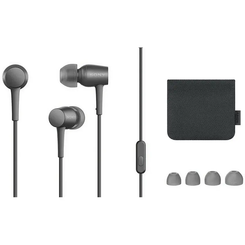 H.Ear In Earphone With Remote Control Microphone, Black 1