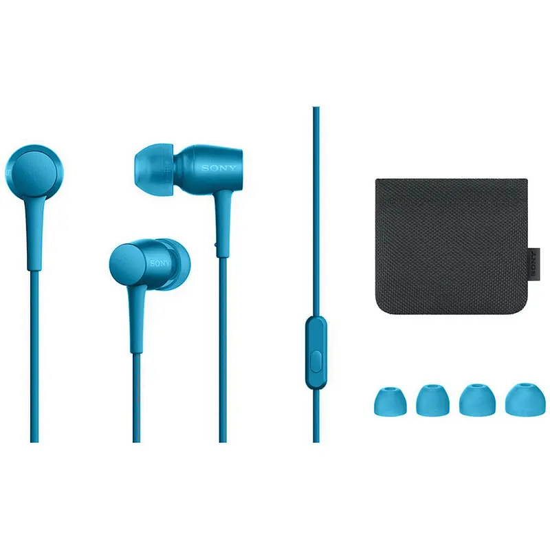 H.Ear In Earphone With Remote Control Microphone, Blue 1