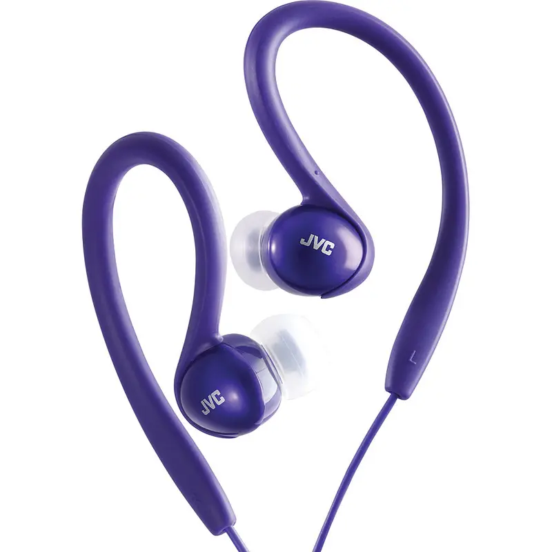 Ha-Ebx5v Sports Clip Earbuds, Violet 1
