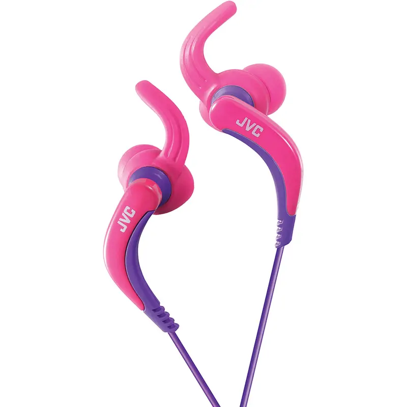 Ha-Etx30-P Sports Clip Earbuds, Pink 1