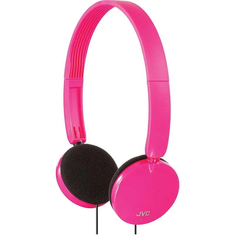 Ha-S140p Lightweight On-Ear Headphones, Pink 1