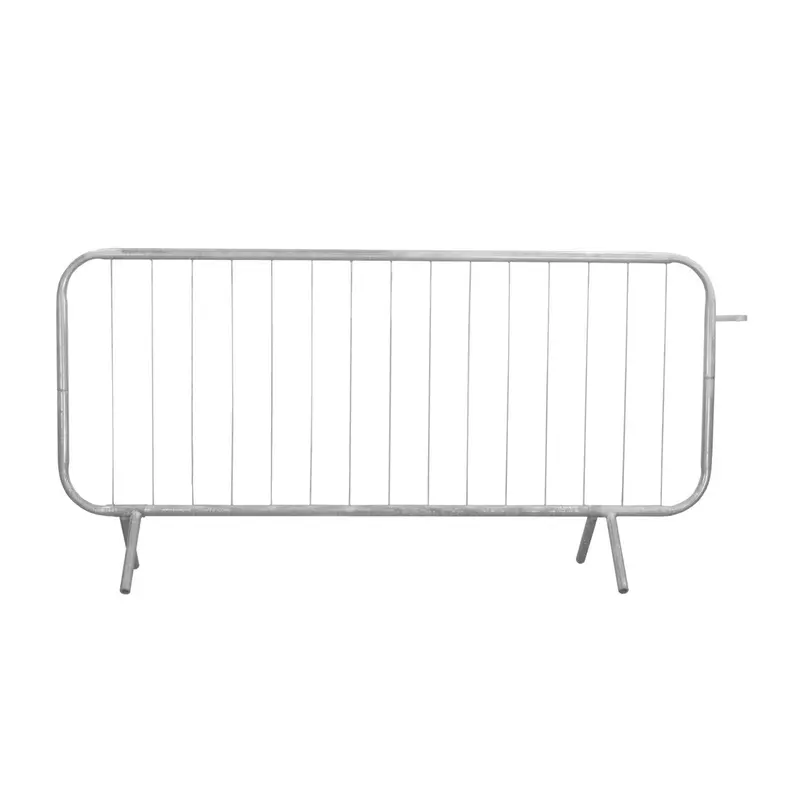 Heavy Duty Pedestrian Barrier - Galvanised Steel 1