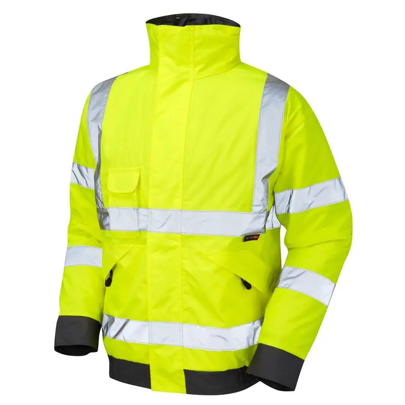 Hi-Vis Bomber Jacket - Yellow 1