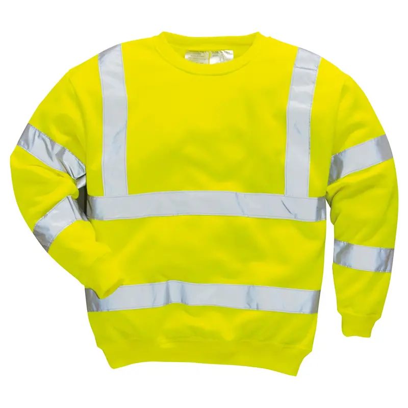 Hi-Vis Sweatshirt - Yellow 1