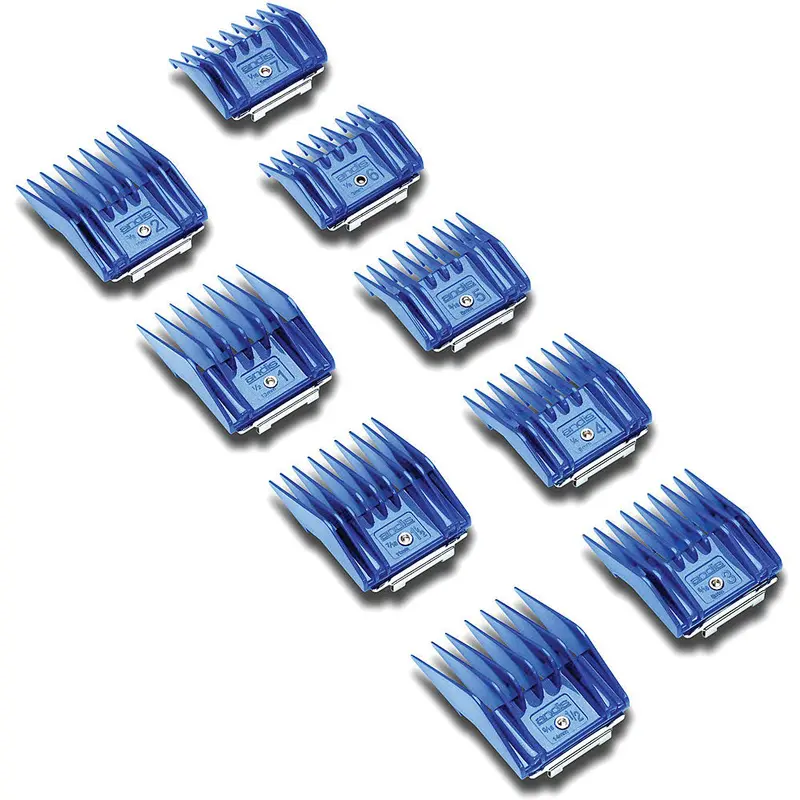 High Quality Plastic Universal Snap-On Pet Clipper Comb Set 1