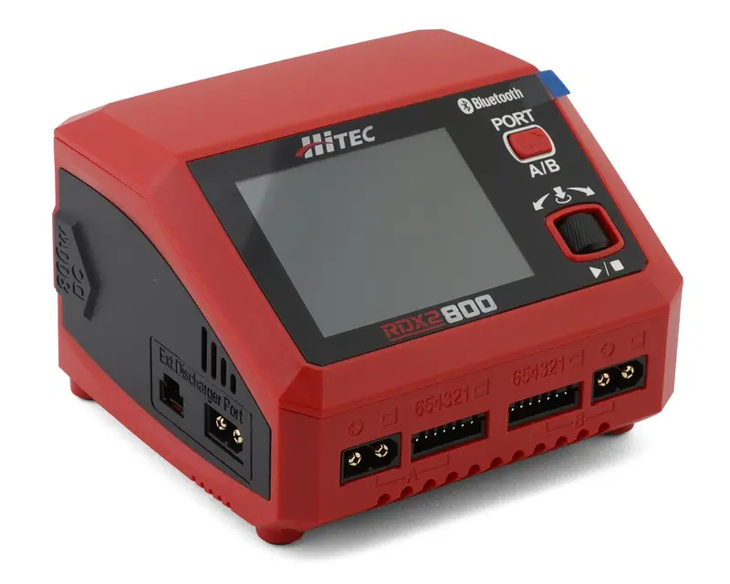 Hitec Rdx2 800 Dual Smart Lipo Battery Balance Charger (6S/20A/Ac-200W/Dc-800W) 1