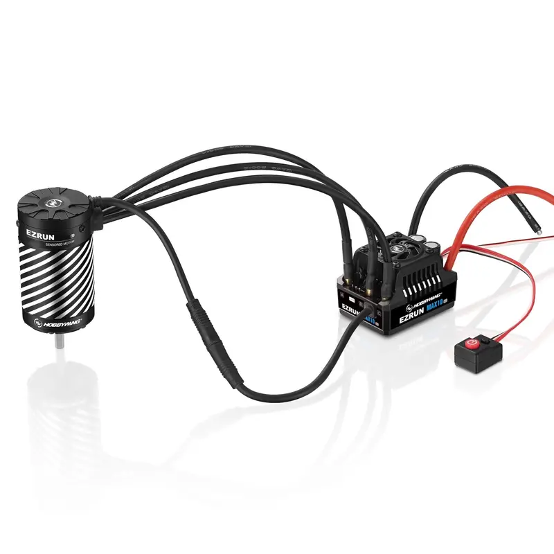 Hobbywing Combo Max10 G2 80A Esc W/ 3652 3300Kv G3 Motor 1