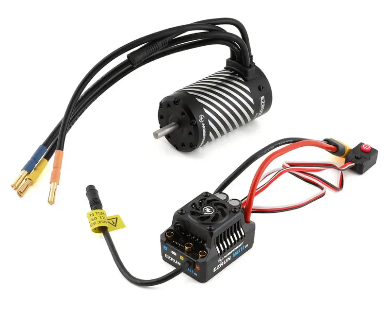 Hobbywing Ezrun Max10 G2 140A Esc W/ 3665Sd 4000Kv Motor Combo 1