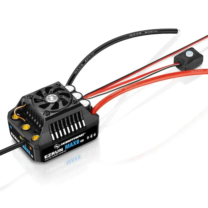 Hobbywing Ezrun Max6 G2 1/6 Waterproof Sensored Brushless Esc (3-8S) 1