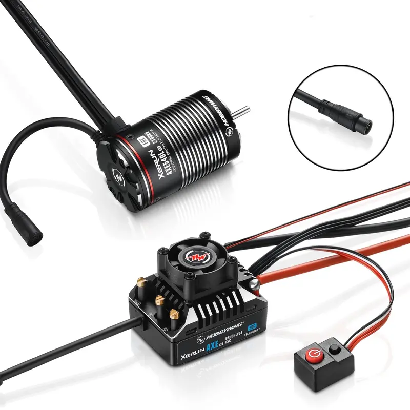Hobbywing Xerun Axe 540L 1400Kv R2 Brushless Combo 1
