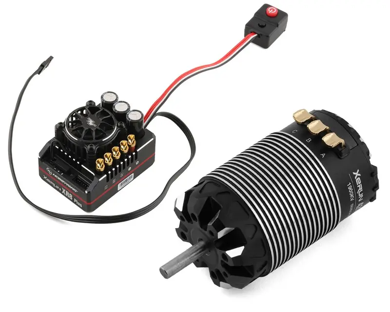 Hobbywing Xerun Xr8 Plus G2s 4268Sd 1900Kv G3 Brushless Esc/Motor Combo 1
