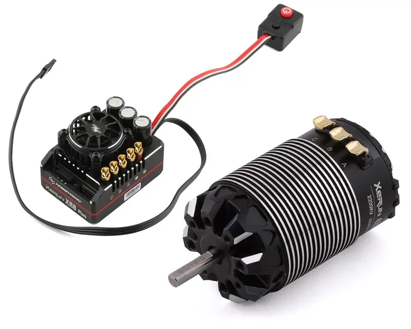 Hobbywing Xerun Xr8 Plus G2s Brushless Esc/4268Sd 2200Kv G3 Motor Combo 1
